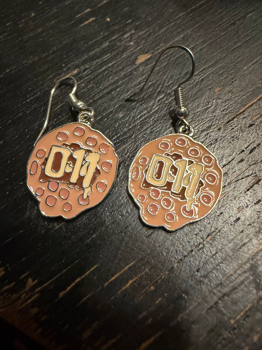 Stranger Things "11" Earrings