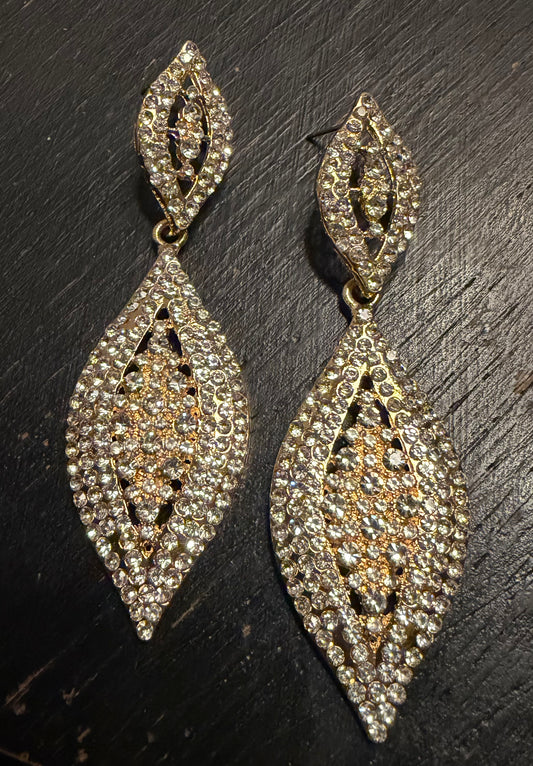 Shiny Costume Earrings