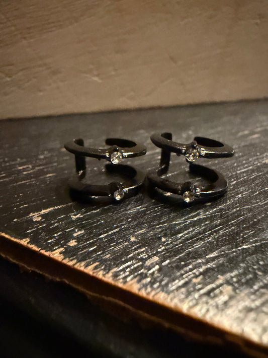 Ear Cuffs — Black