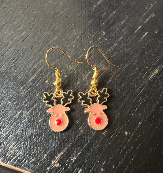 Reindeer Earrings