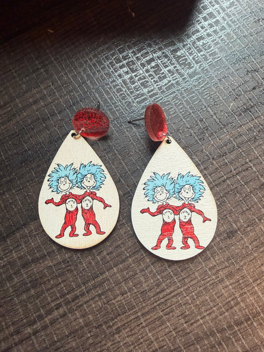 Dr. Seuss Earrings