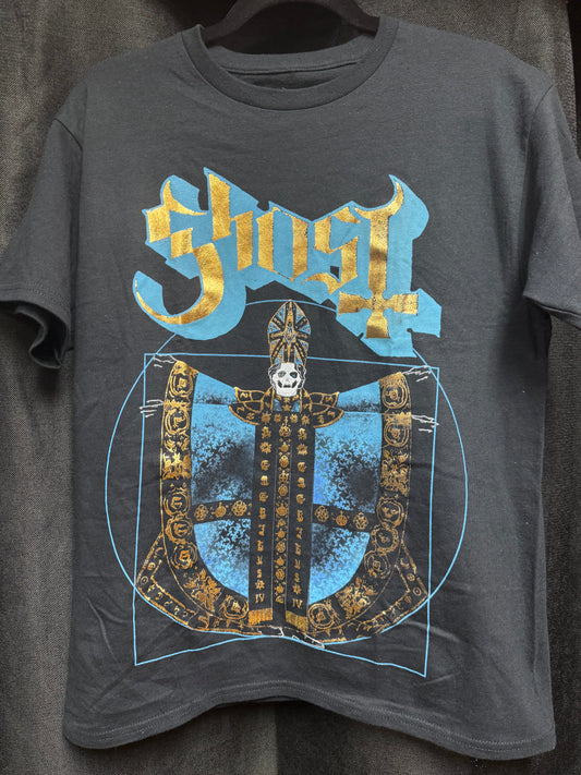 Ghost Gold Foil Band T