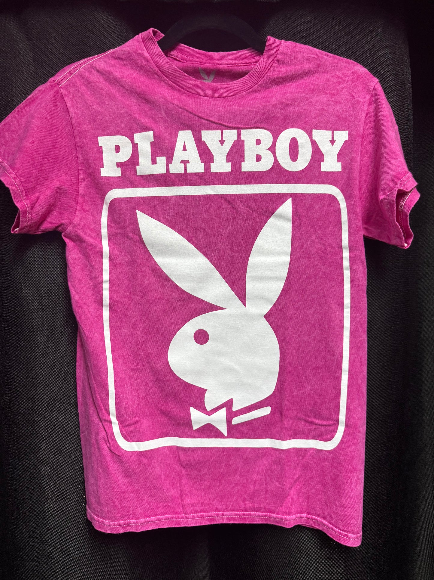 Hot Pink Playboy T-Shirt, Small