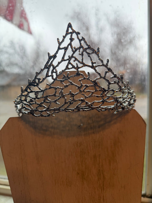 Woodland Crown / Tiara (with 4 bobby pins)