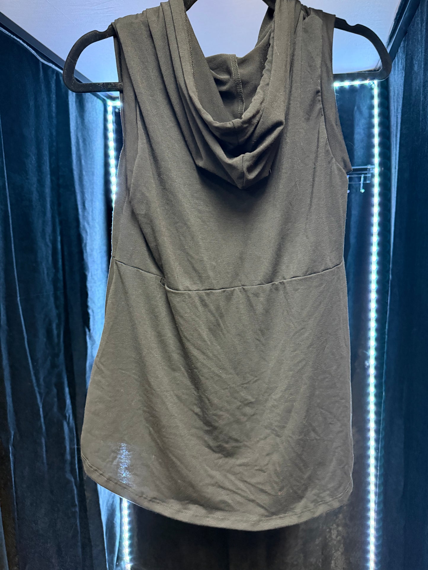 Lularoe Brittany Solid Black Top- Size XS