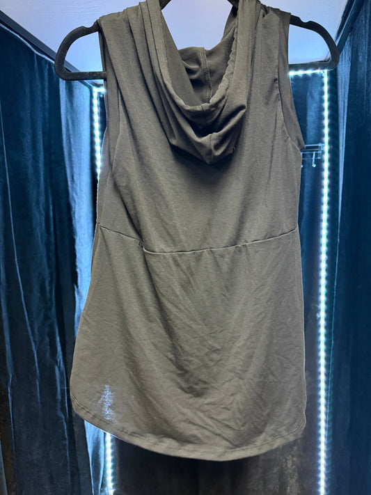 Lularoe Brittany Solid Black Top- Size XS