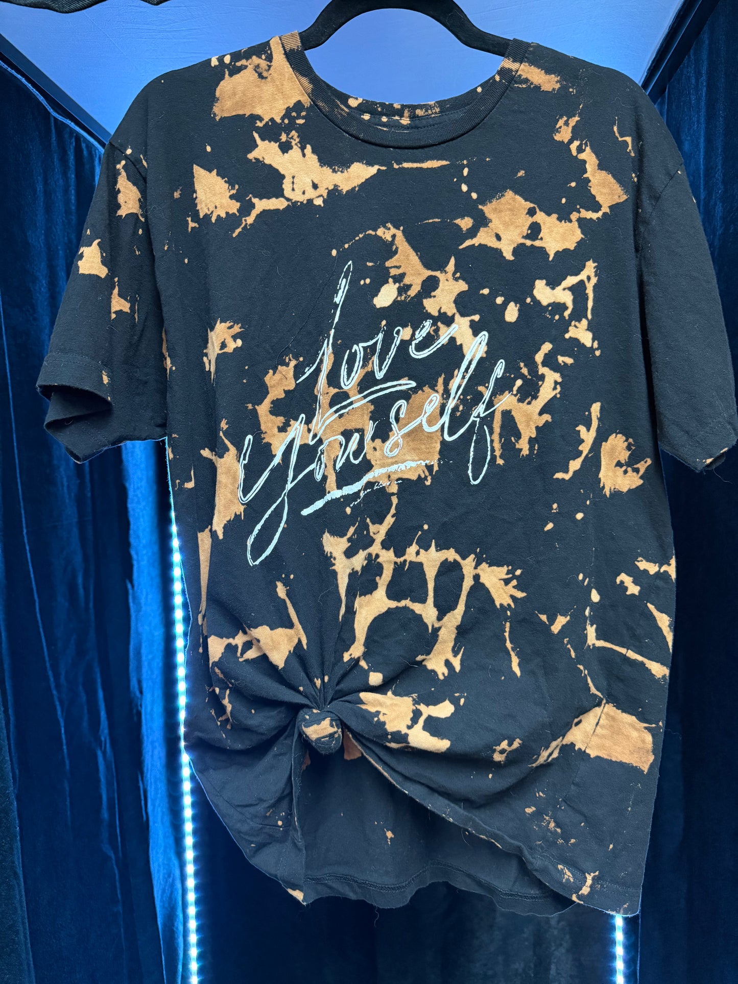Love Yourself Tie Dye Shirt- Size Large/XL