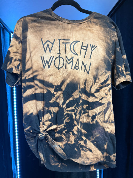 Witchy Woman Tie Dye Shirt-Size L/XL