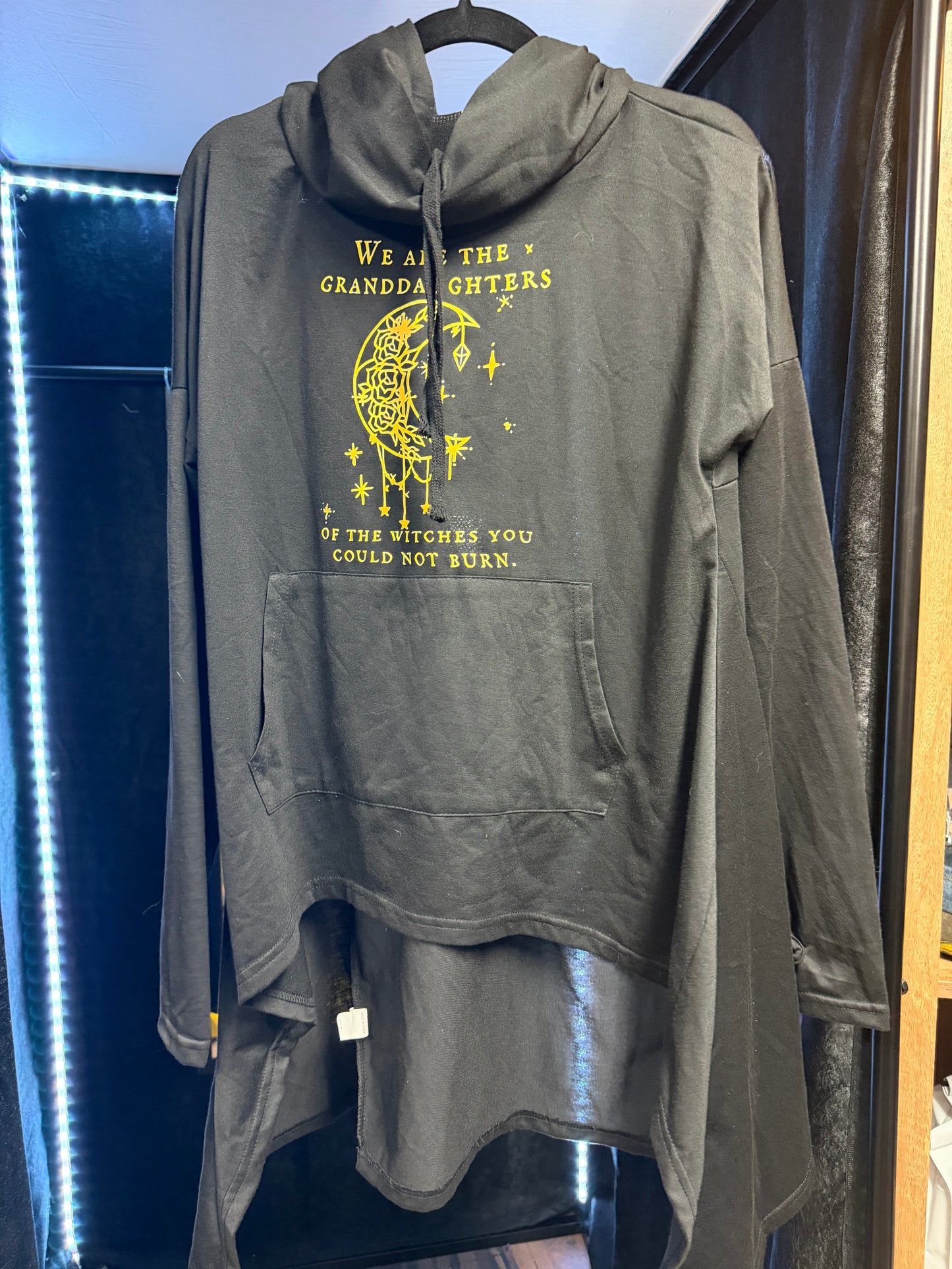 Granddaughters of the Witches Hooded Top- Size M/L Oversized!
