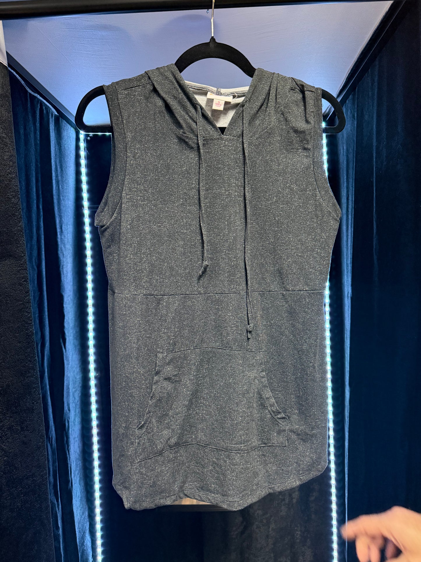 Lularoe Brittany- Size S- Heathered Grey