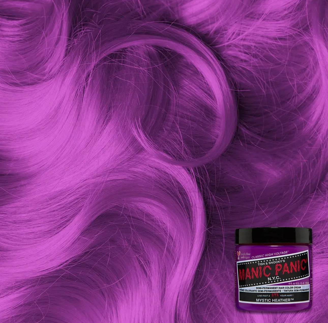 Mystic Heather - Classic High Voltage- Manic Panic