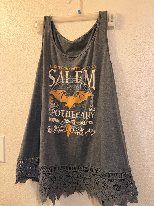Salem Apothecary Tank- 2X/3X