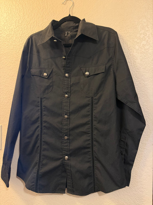 Smash- Mens Small Gothic Button Up