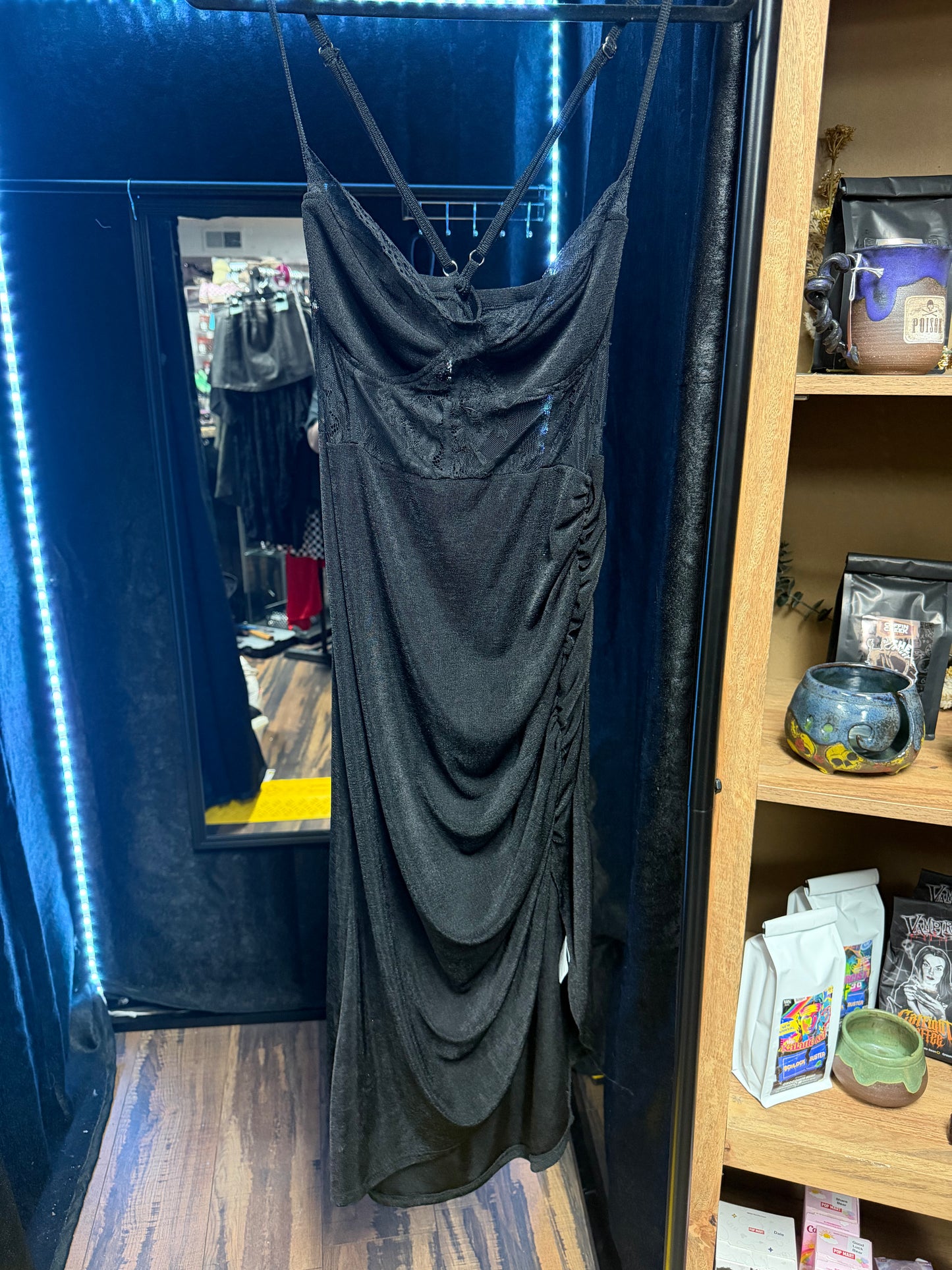 Cider Goth Lace Dress- XL