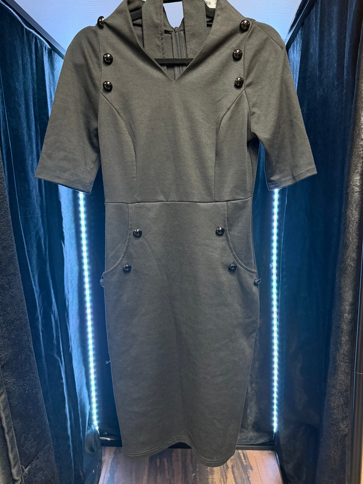 Grace Karin - Business Goth Dress- Small