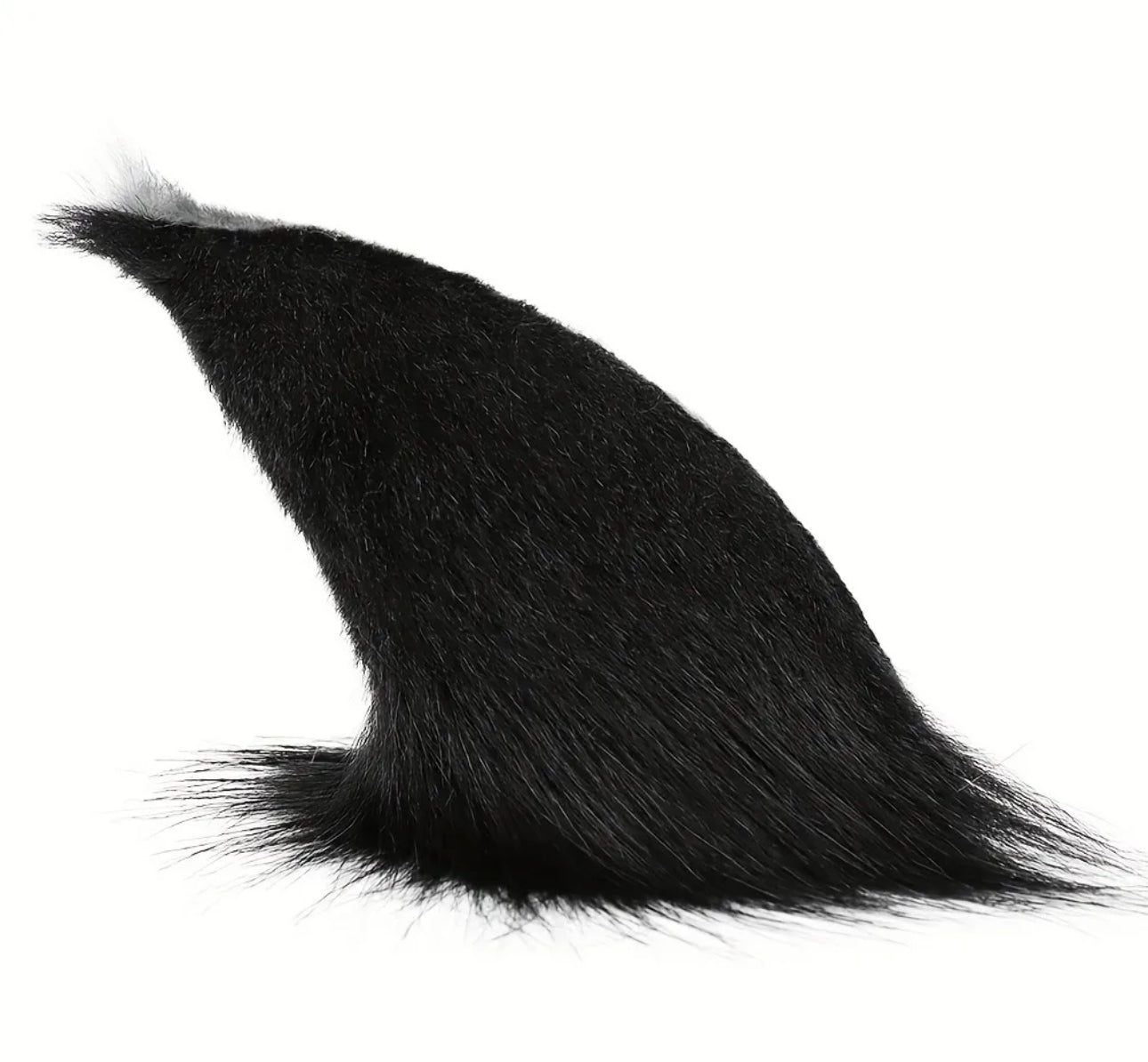 Exquisite Black/Grey Wolf Ear Hair Clips