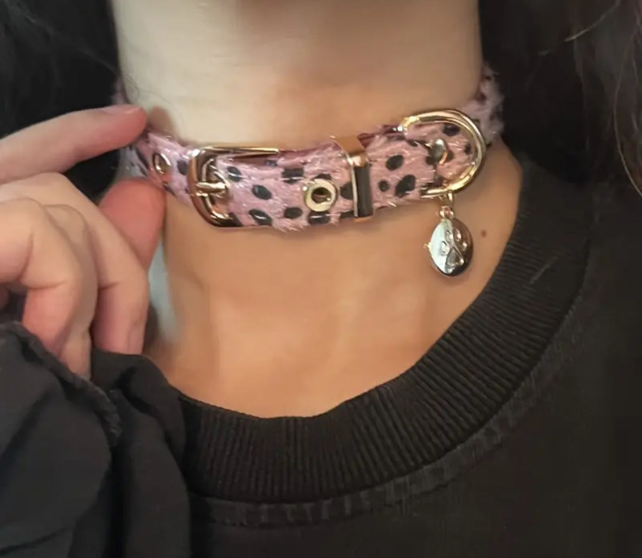 Cat Collar Leopard Chokers