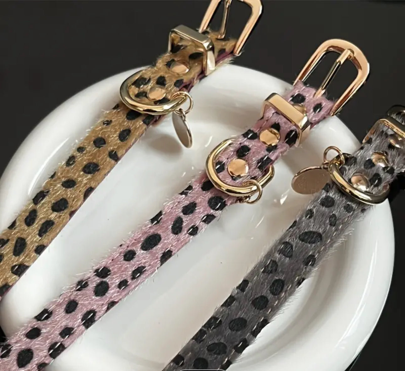 Cat Collar Leopard Chokers