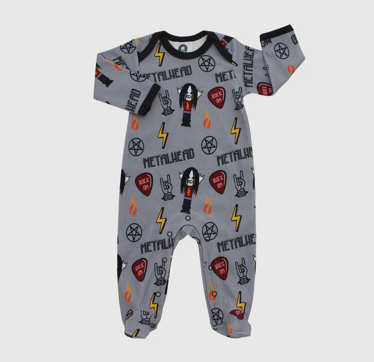 Metalhead Baby Sleepsuit