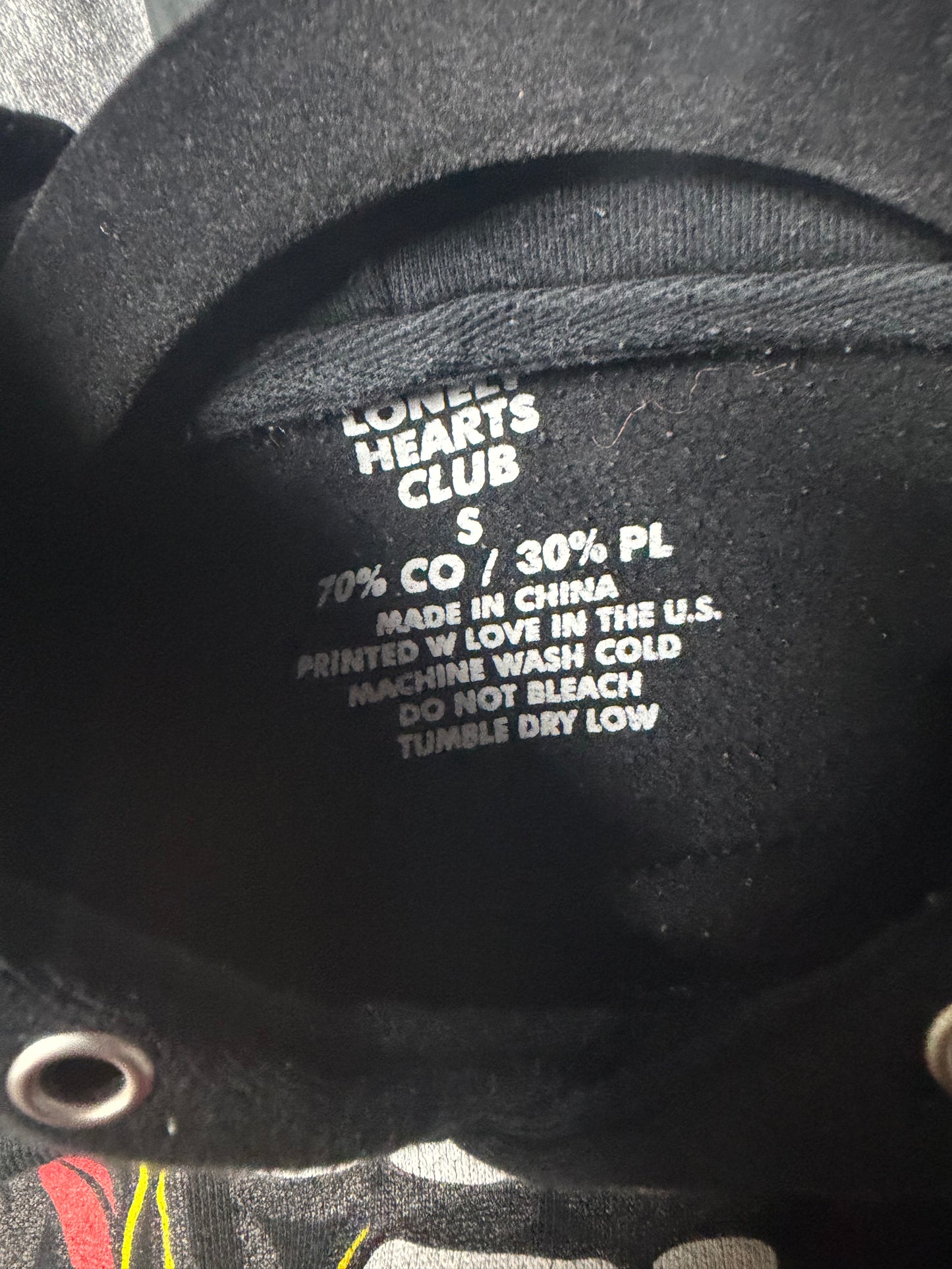 2022 Lonely Hearts Club- Hotter Than Hell Hoodie- Size S