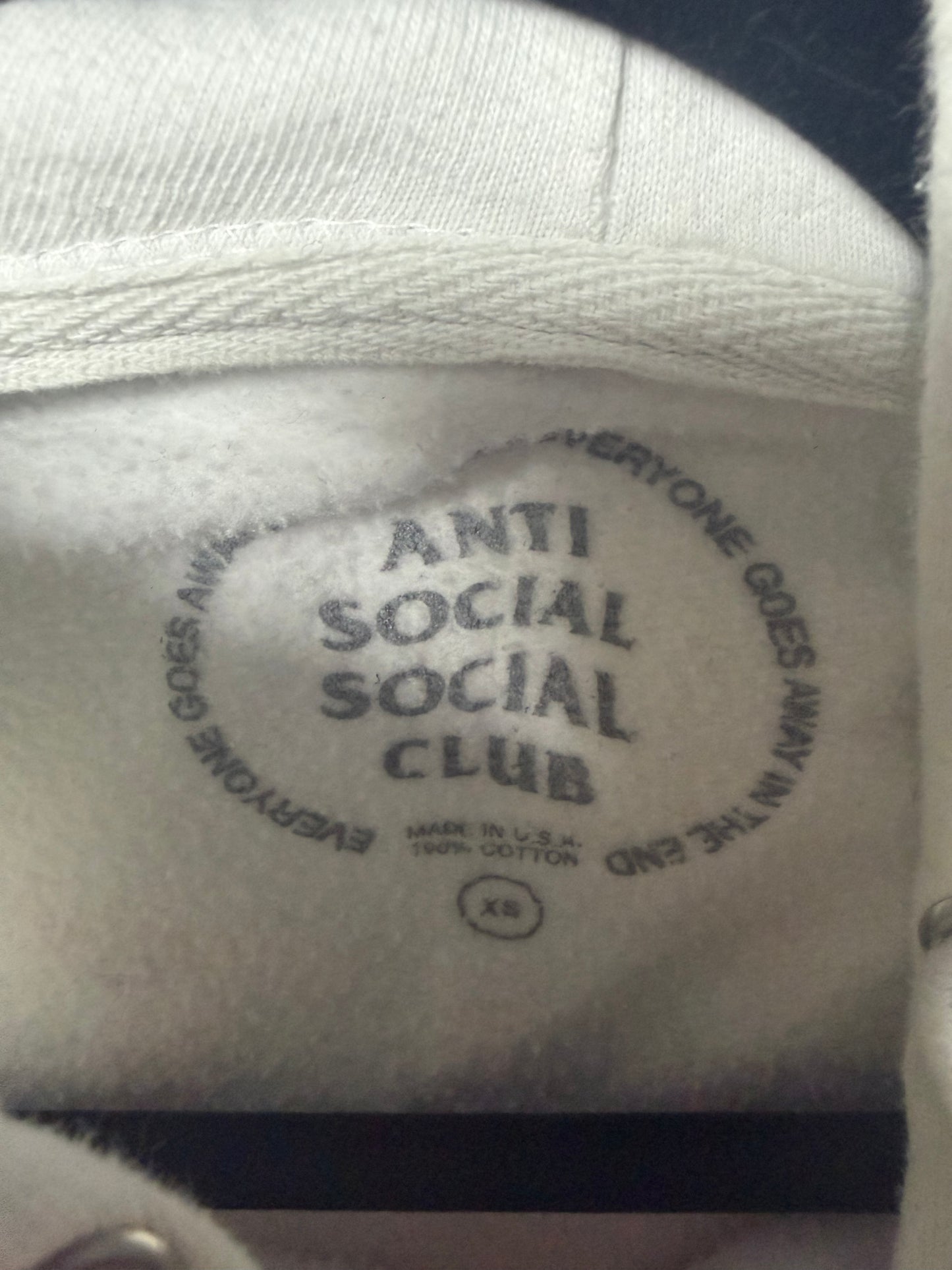 Anti-Social Social Club Hoodie- Size XS