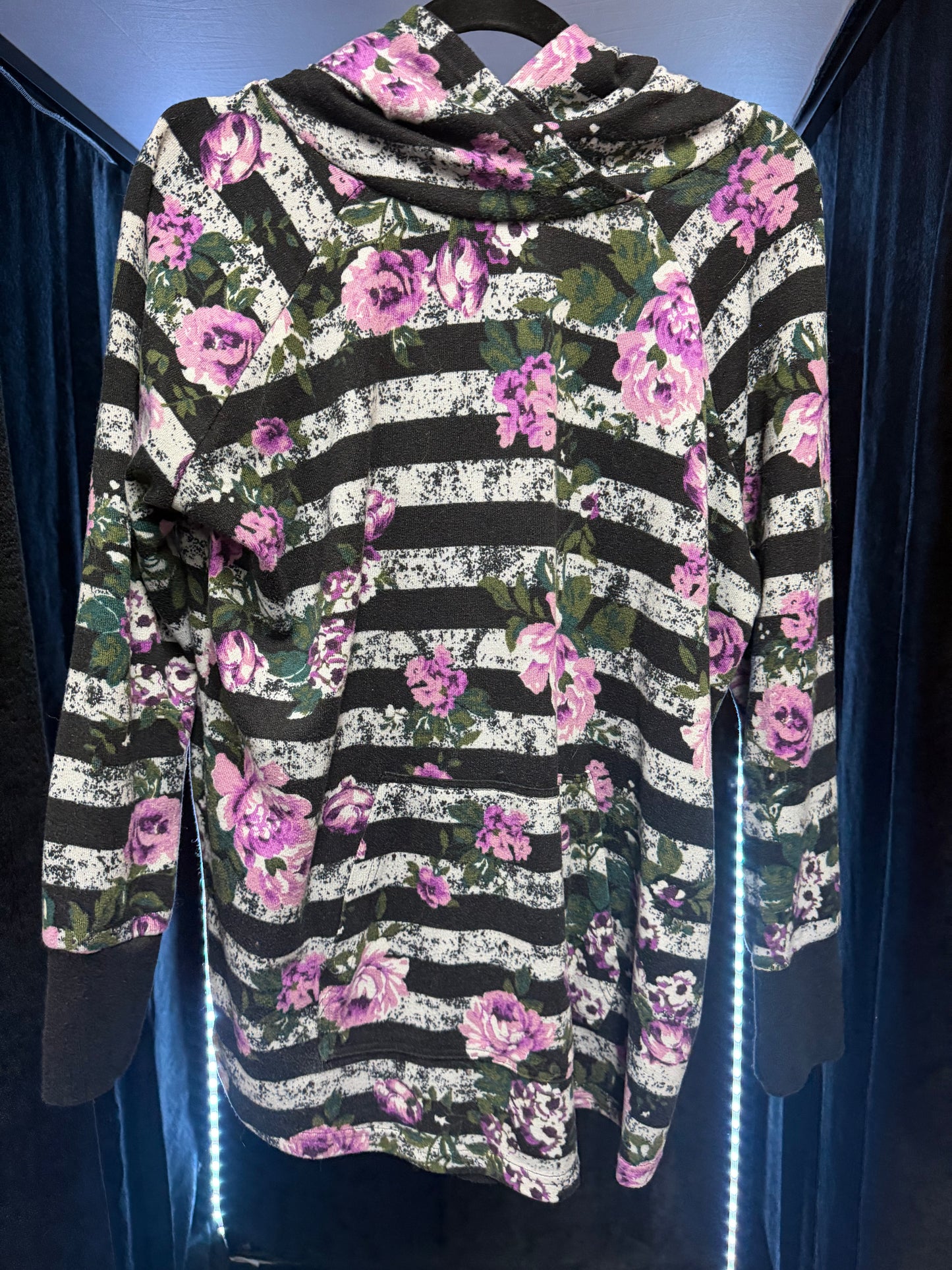 Lularoe Striped Floral Amber- XL