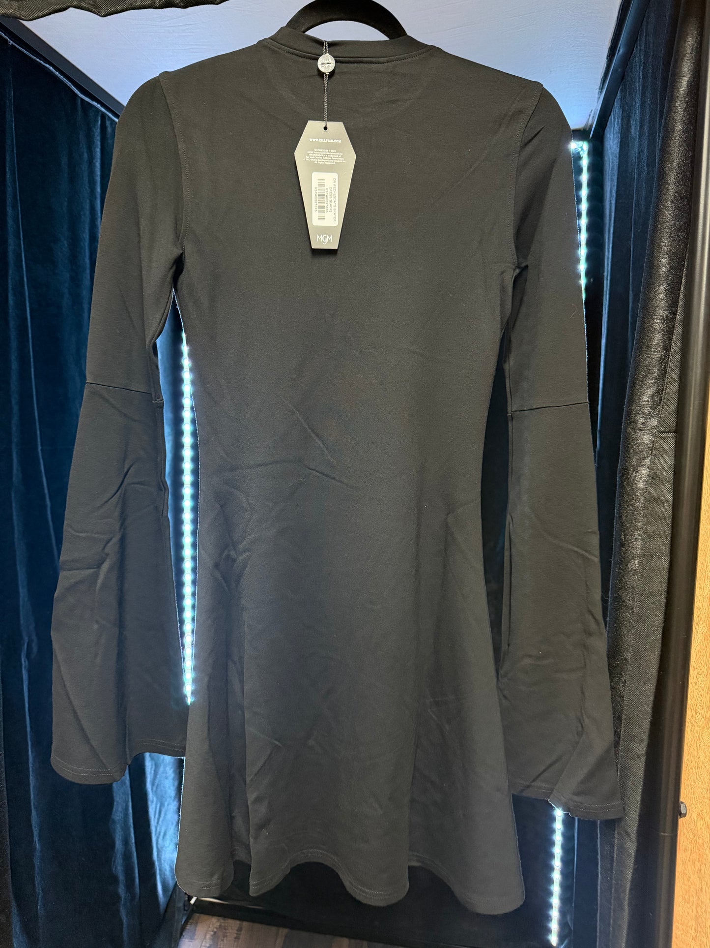 Killstar x Wednesday Adam's Collab Skater Dress- XS