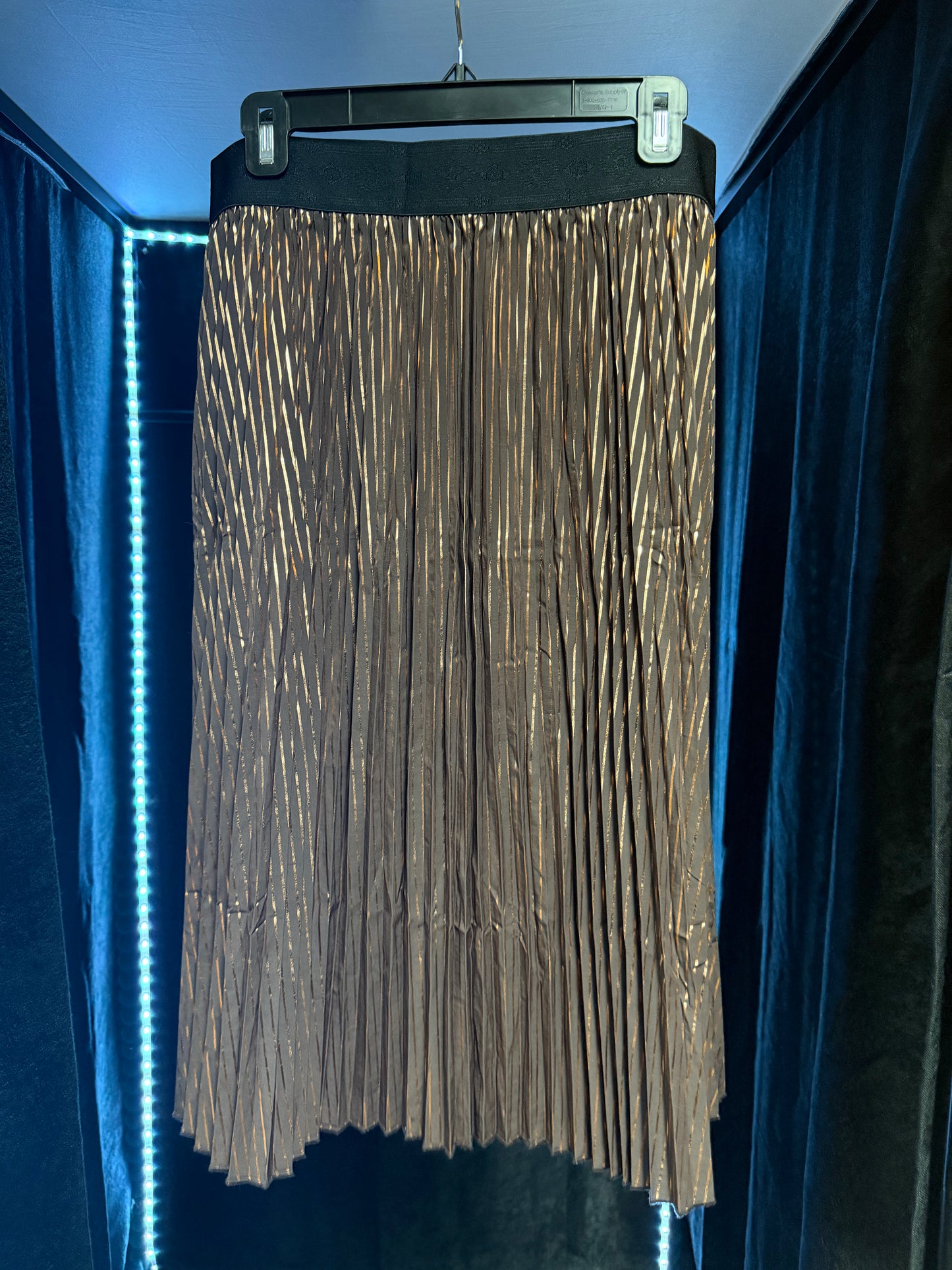 Lularoe Jill- Elegant Brown/Bronze Skirt- Large