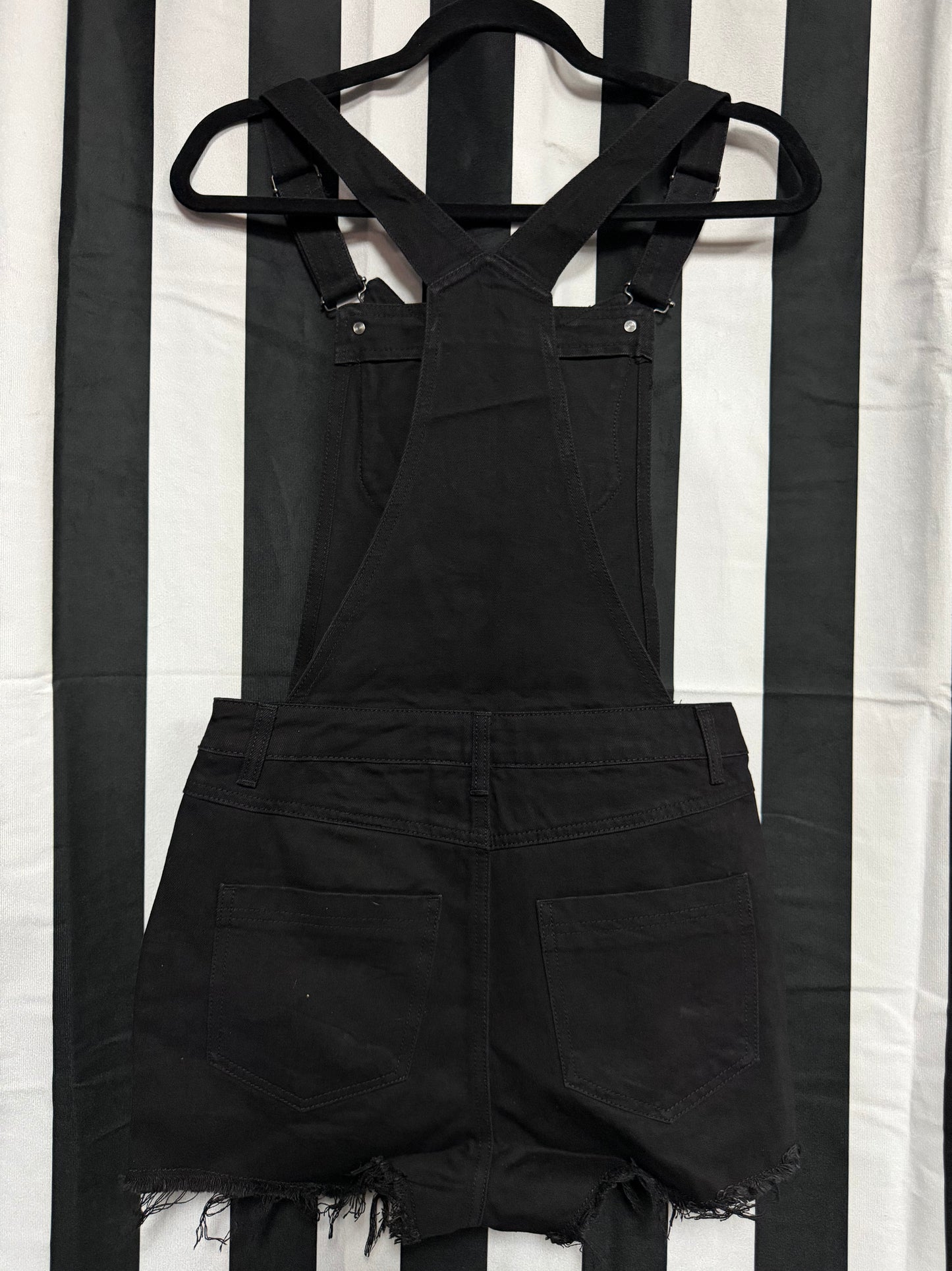 Vlad Overalls Shorts- Killstar- XS