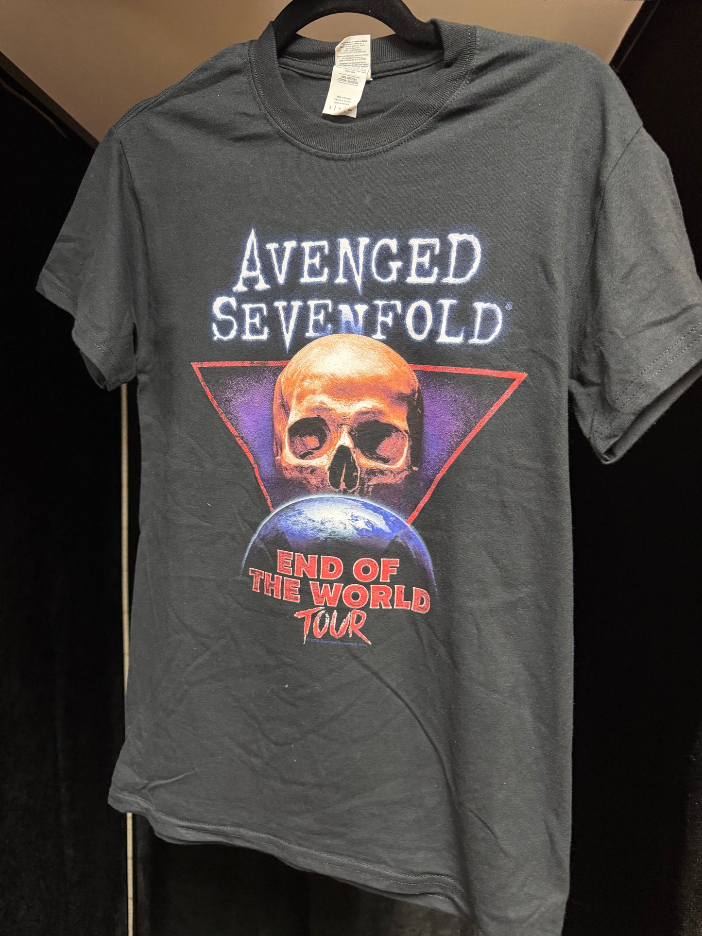 Avenged Sevenfold End of the World Tour Shirt 2018- Size Small