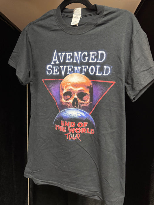 Avenged Sevenfold End of the World Tour Shirt 2018- Size Small