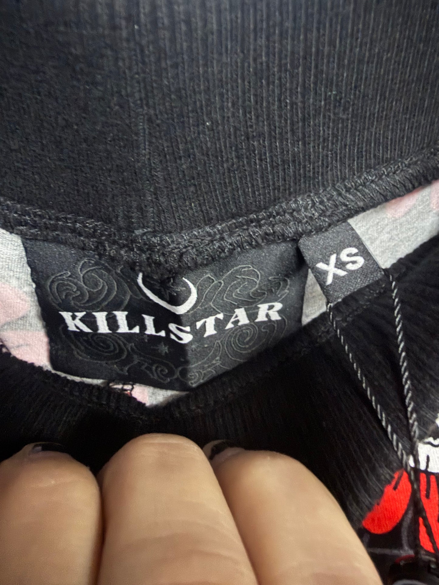 Gloomy Blossom Killstar Lounge Pants- XS