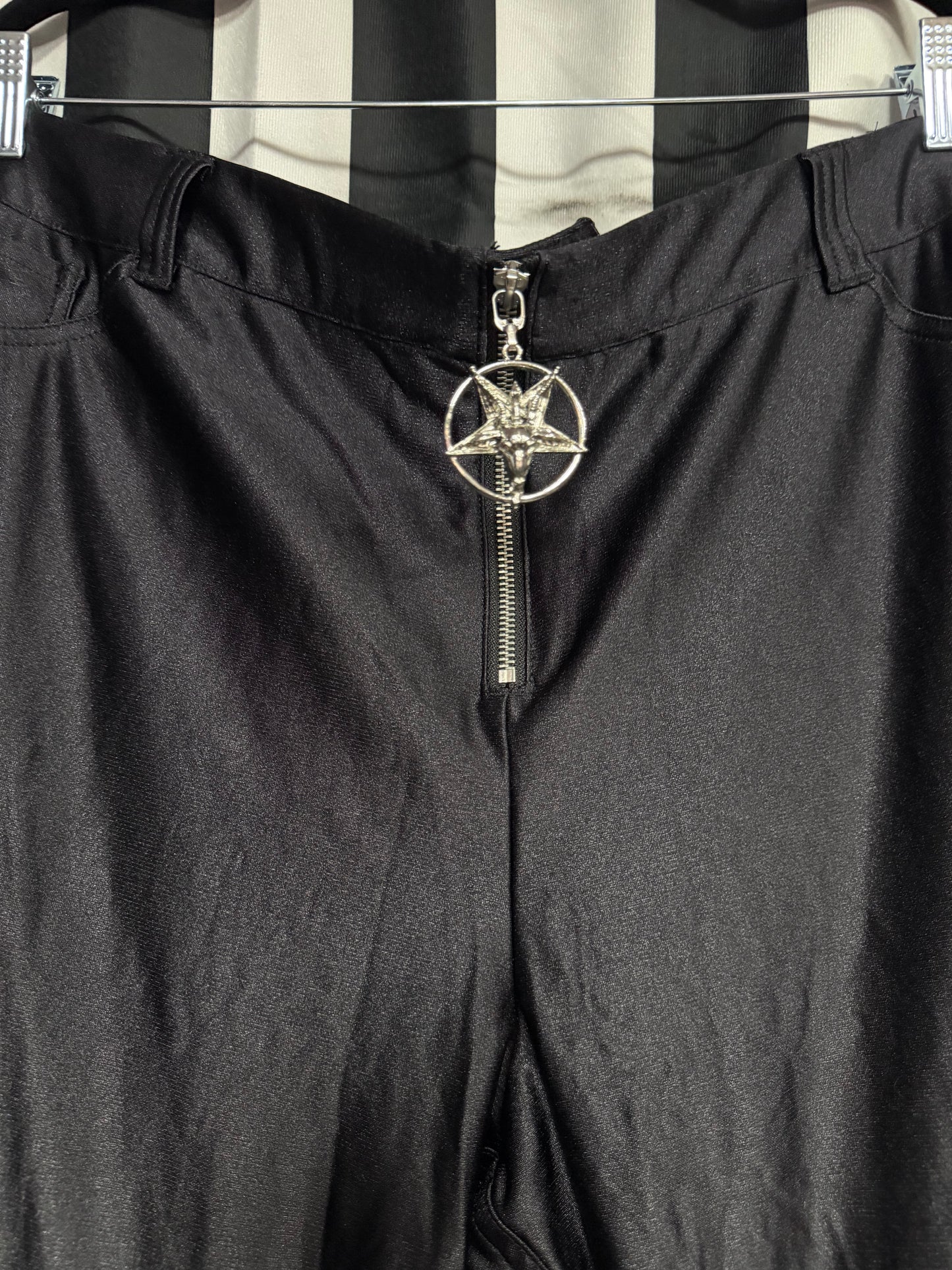 Killstar- Disco Obscure Jeans- Black- Size 3XL