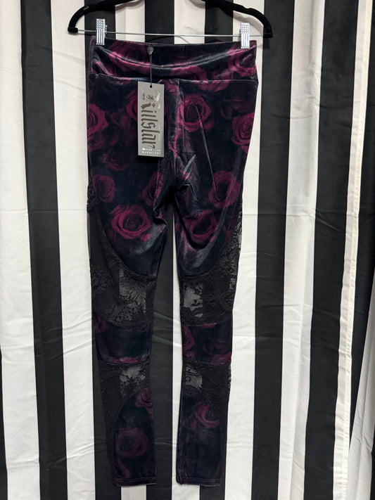 Twilight Rose Killstar Leggings- Small