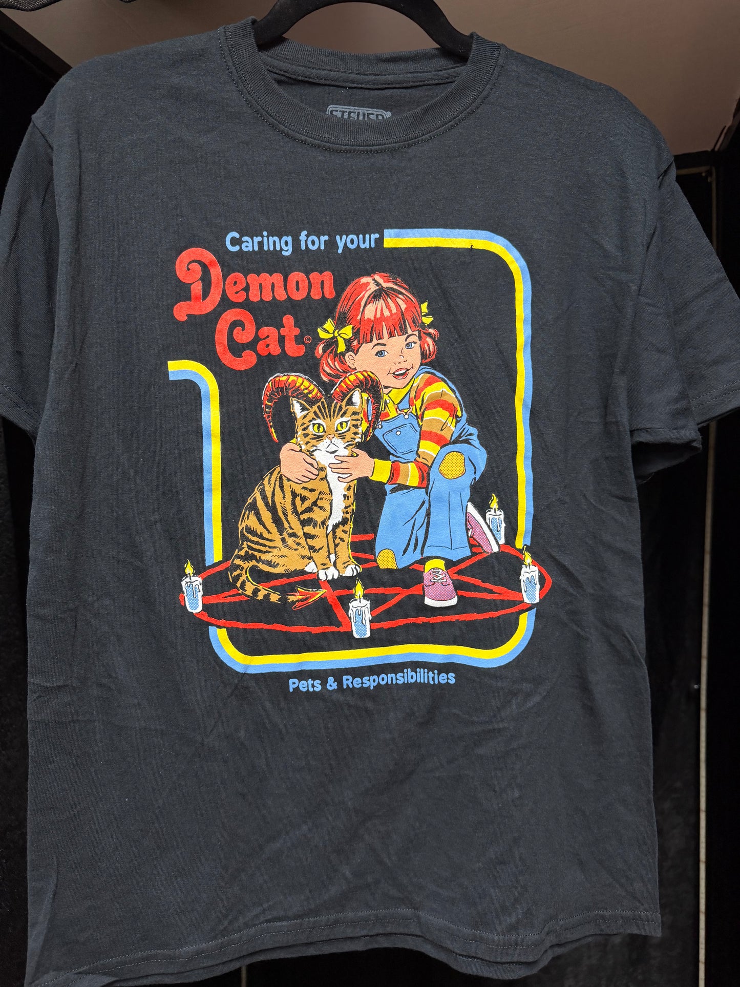 Steven Rhodes- Caring For Your Demon Cat- XS