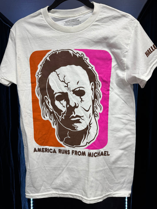 America Runs From Michael - Size S