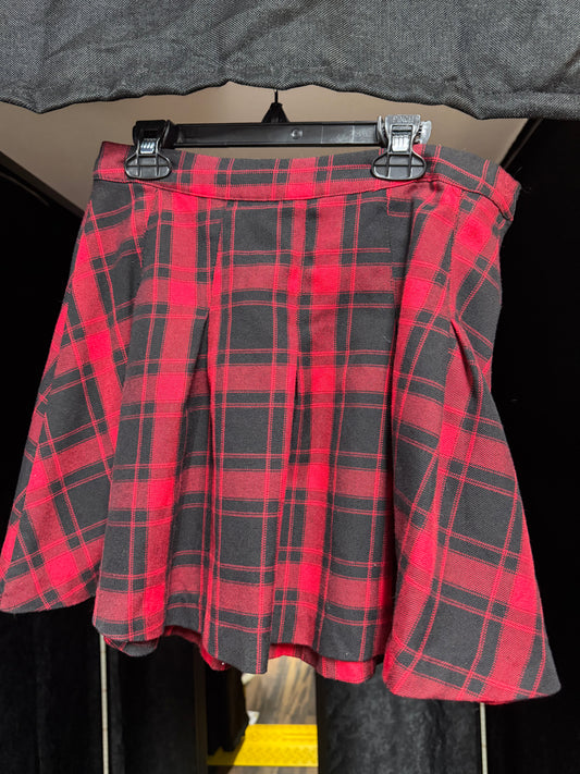 Divided H&M Plaid Skirt- Size 8