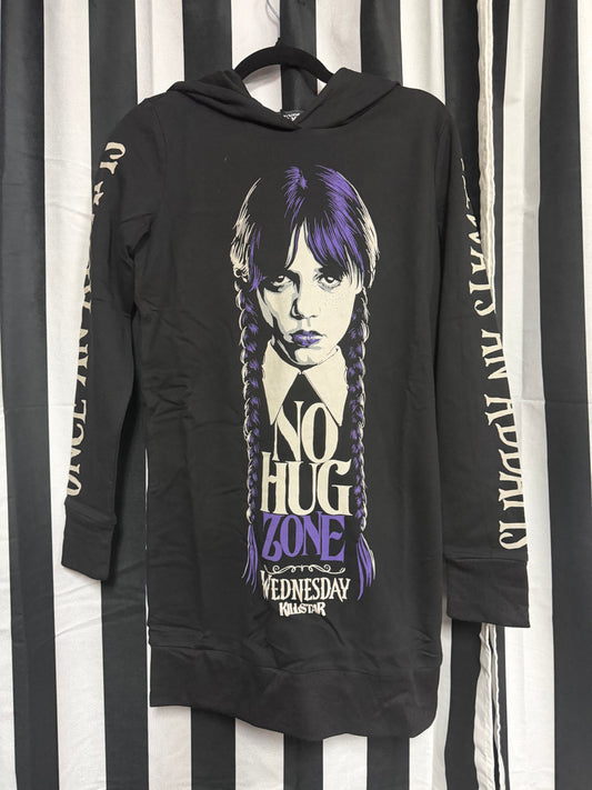 Killstar- Wednesday Adams- No Hug Zone- Longline Sweater