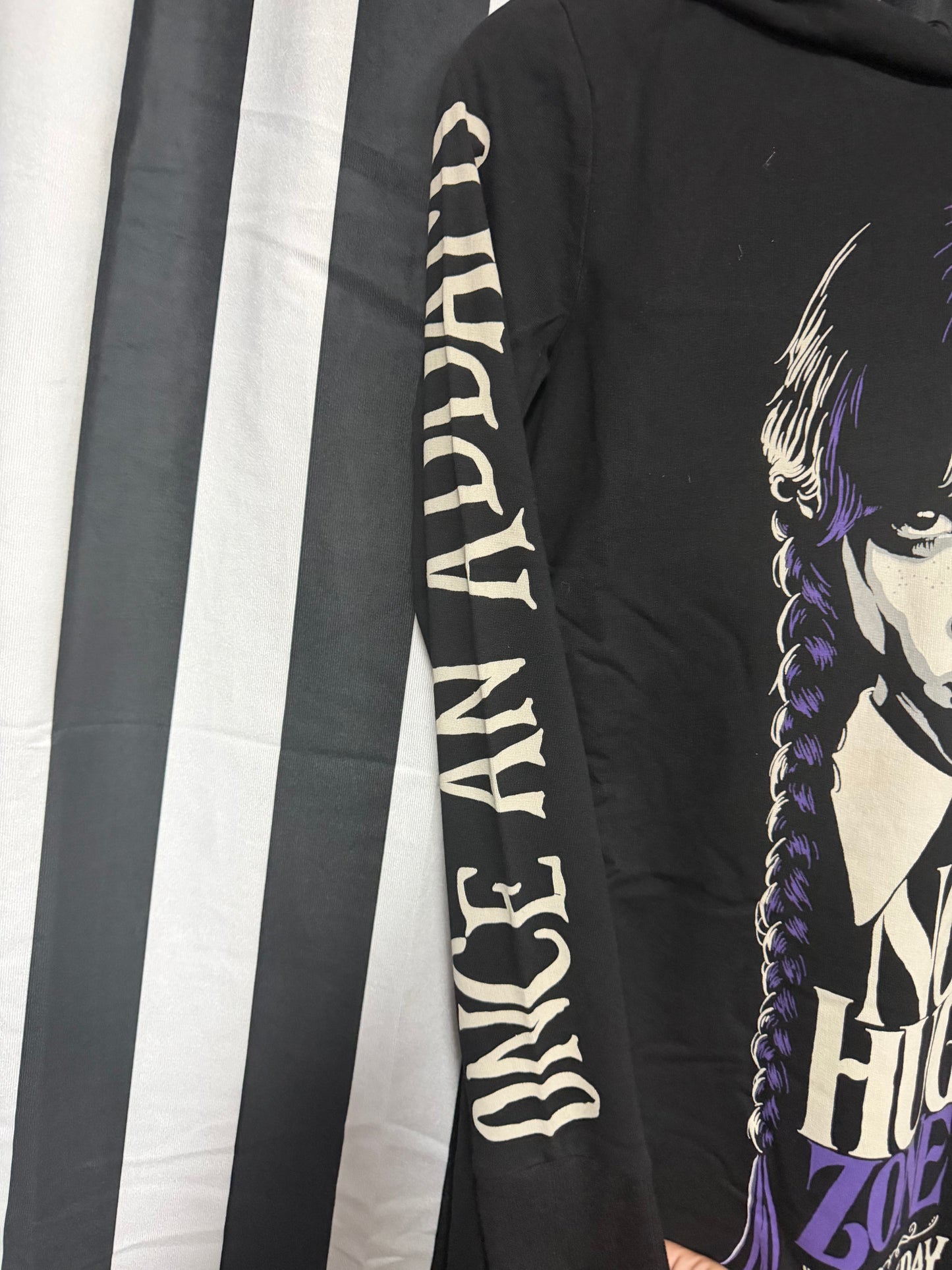 Killstar- Wednesday Adams- No Hug Zone- Longline Sweater
