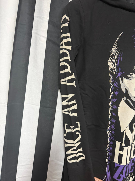 Killstar- Wednesday Adams- No Hug Zone- Longline Sweater