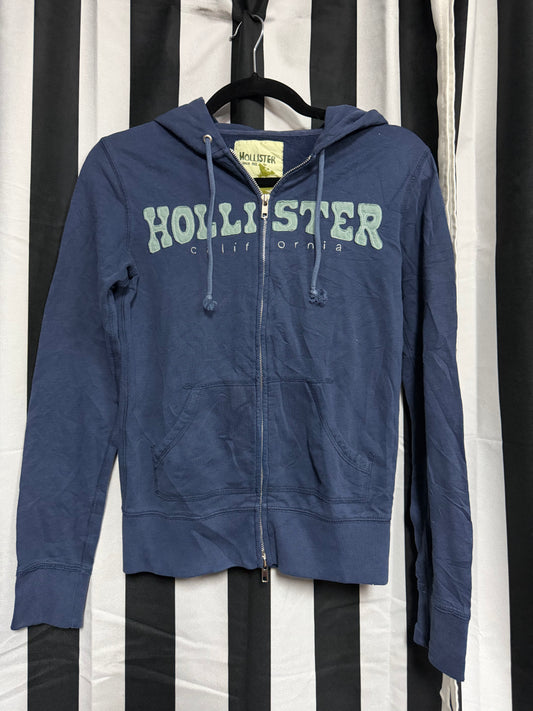 Y2K Vintage Hollister Blue Hoodie- Size M