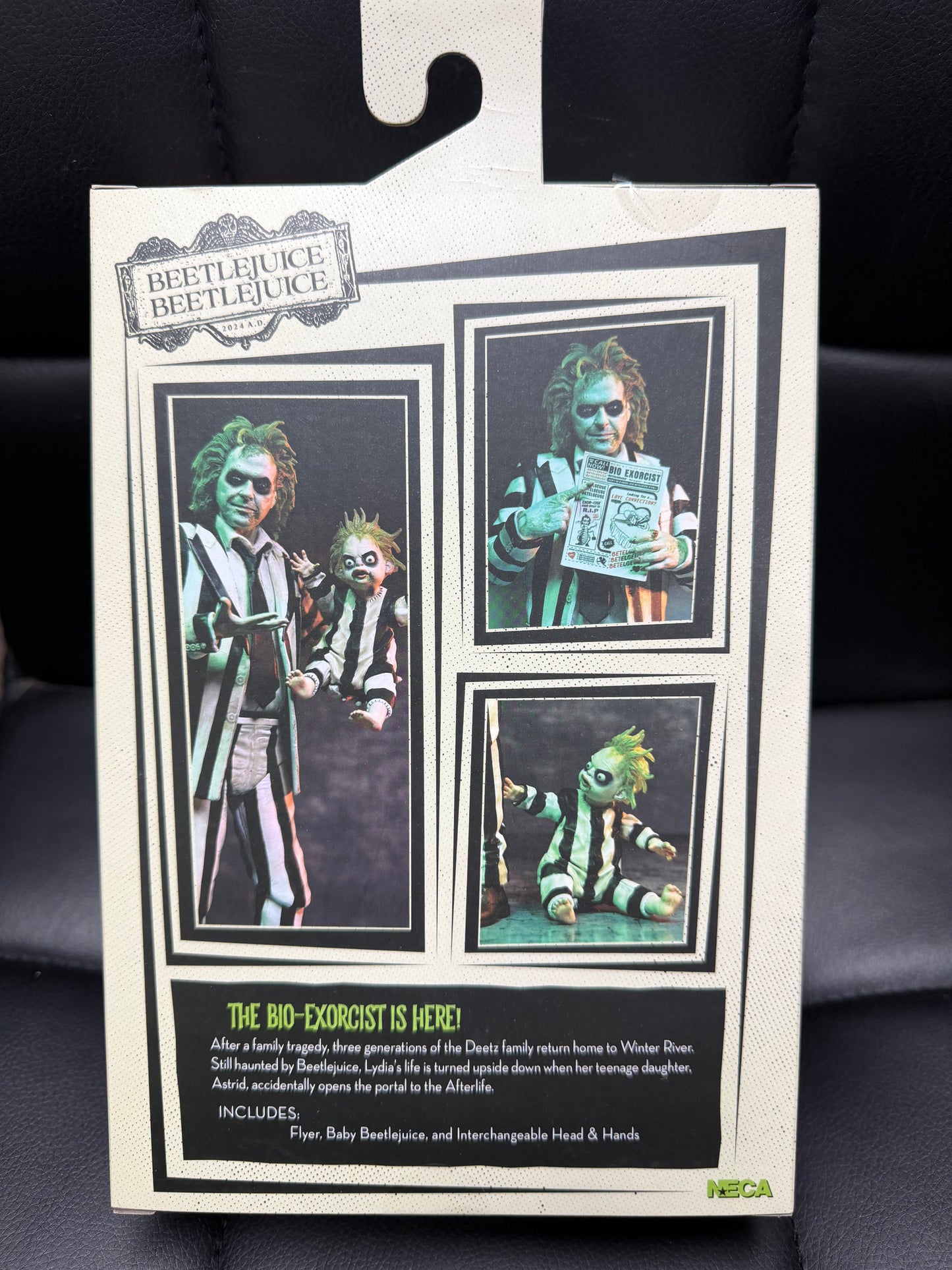 Neca-Ultimate Beetlejuice - Striped Suit Action Figure