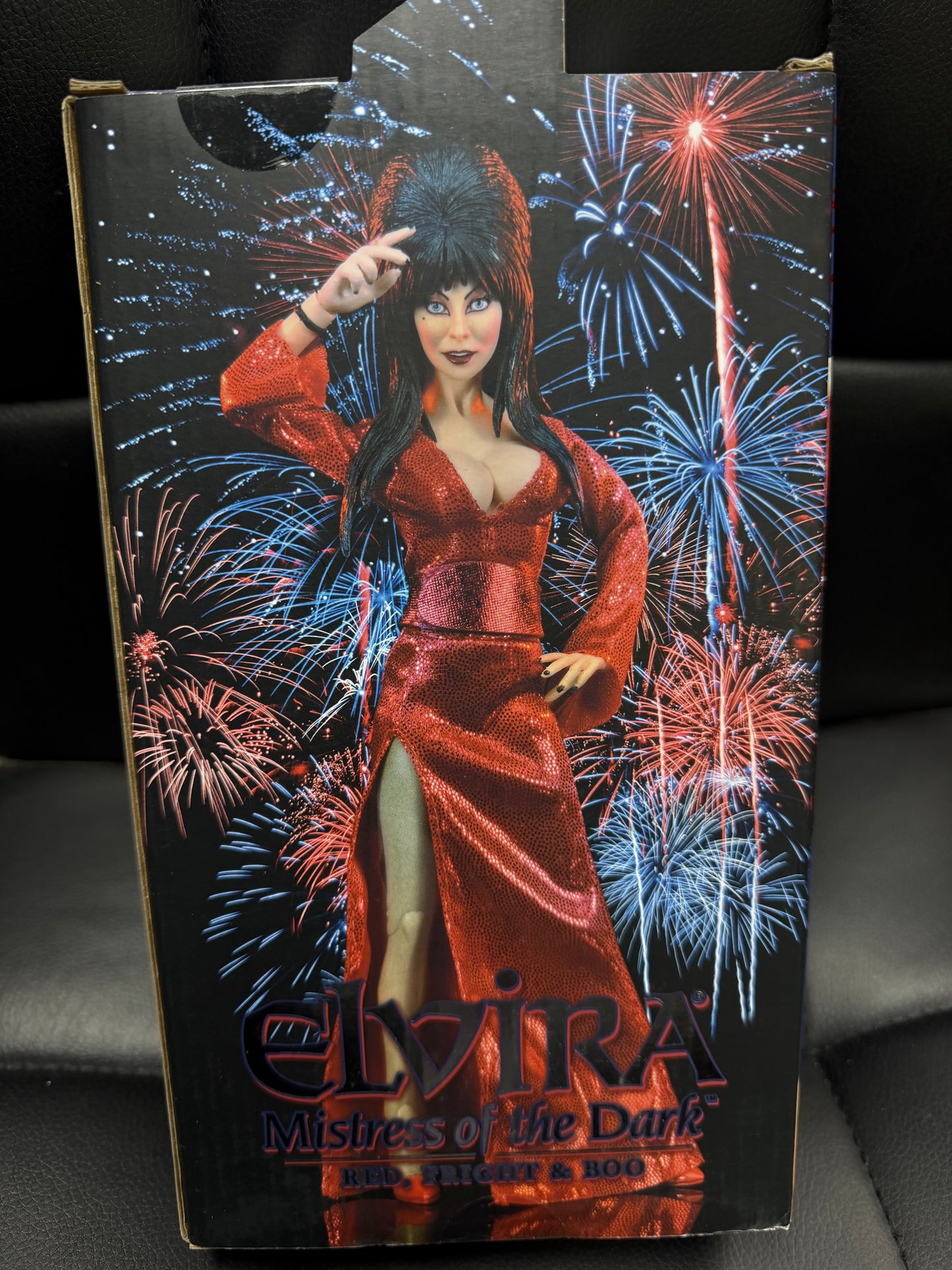 Neca-Elvira- Mistress of the Dark- Red, Fright & Boo- 8" Action Figure