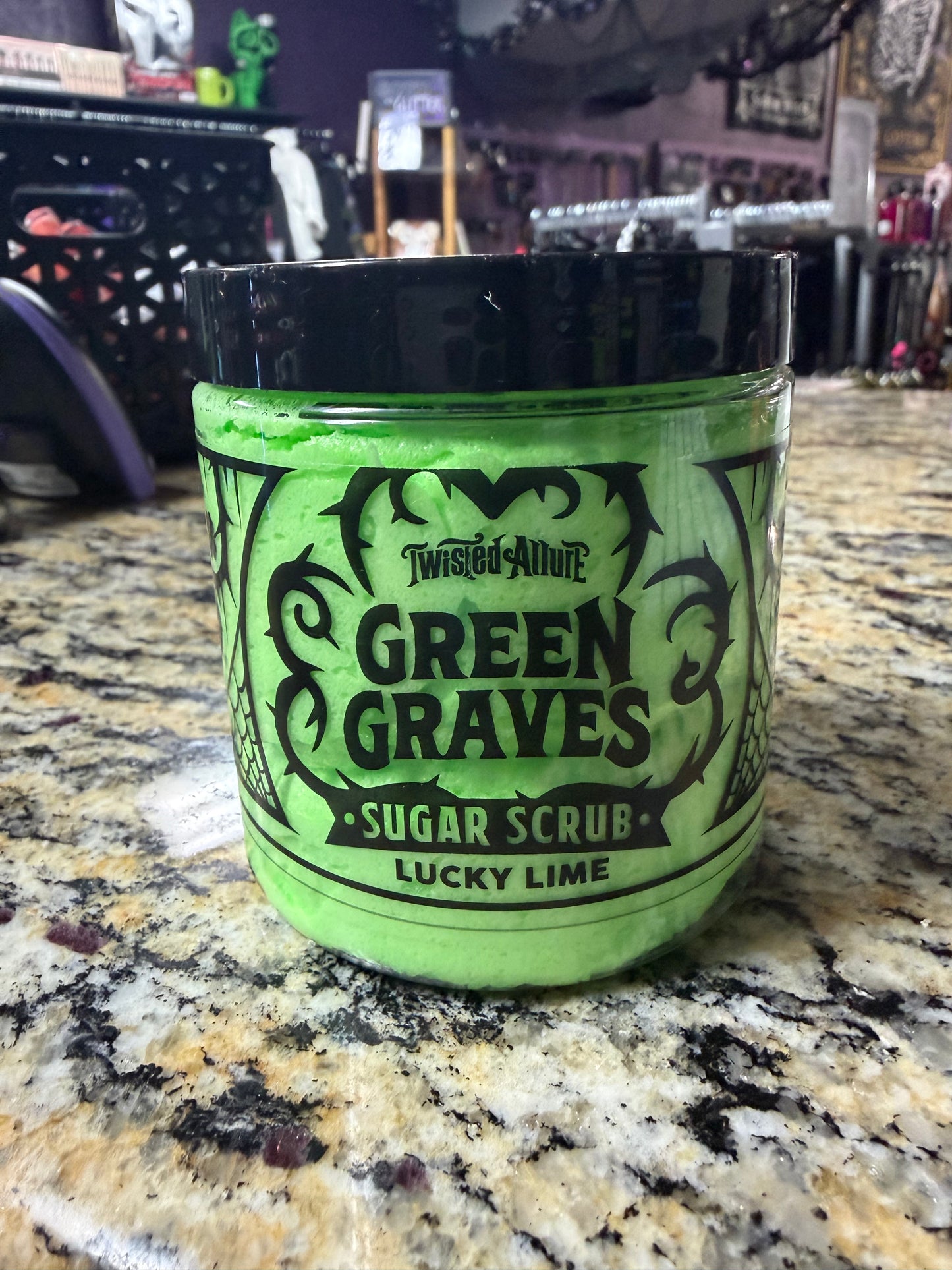Twisted Allure- Green Graves Sugar Scrub