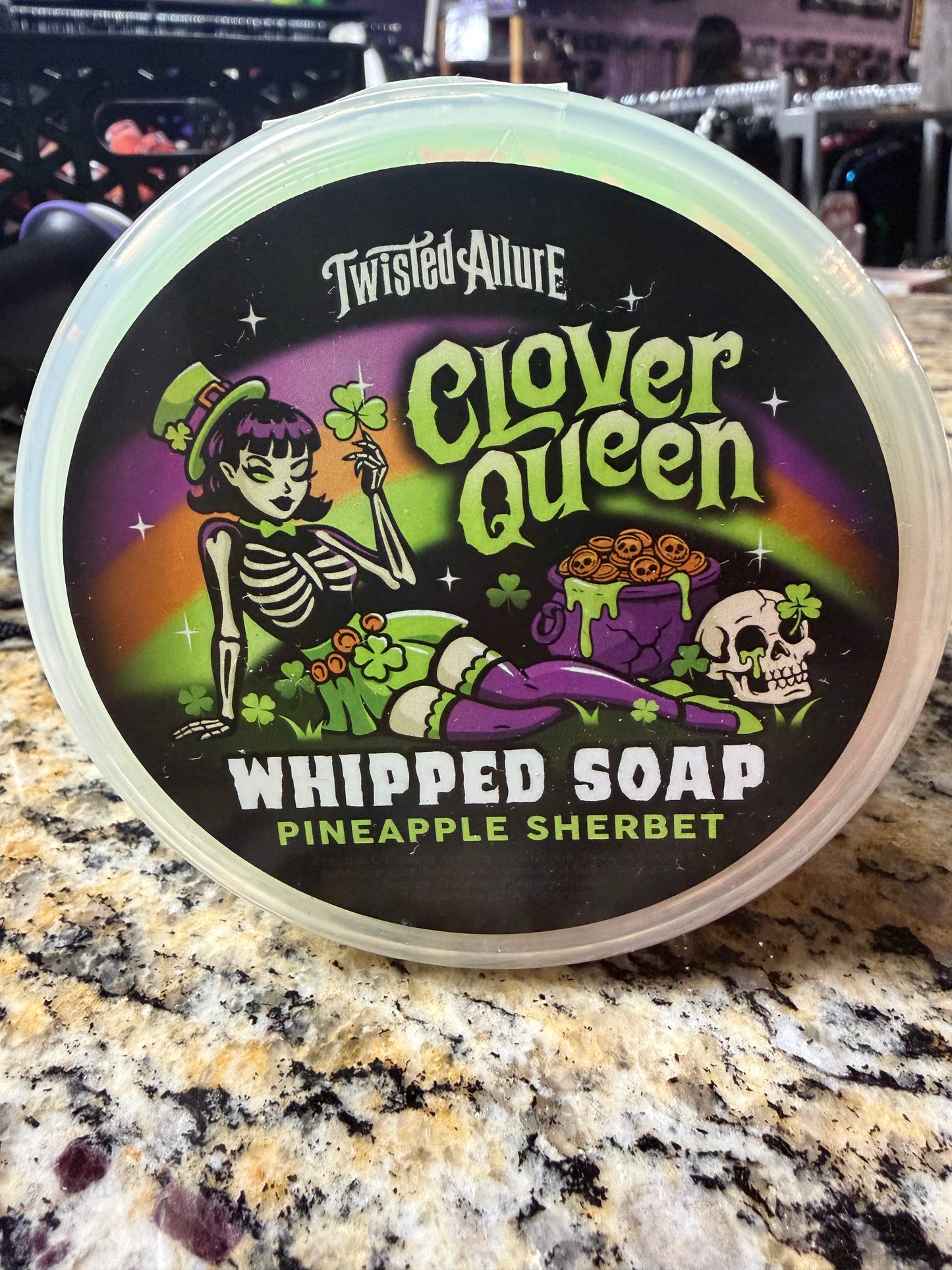 Clover Queen Whipped Soap- Twisted Allure