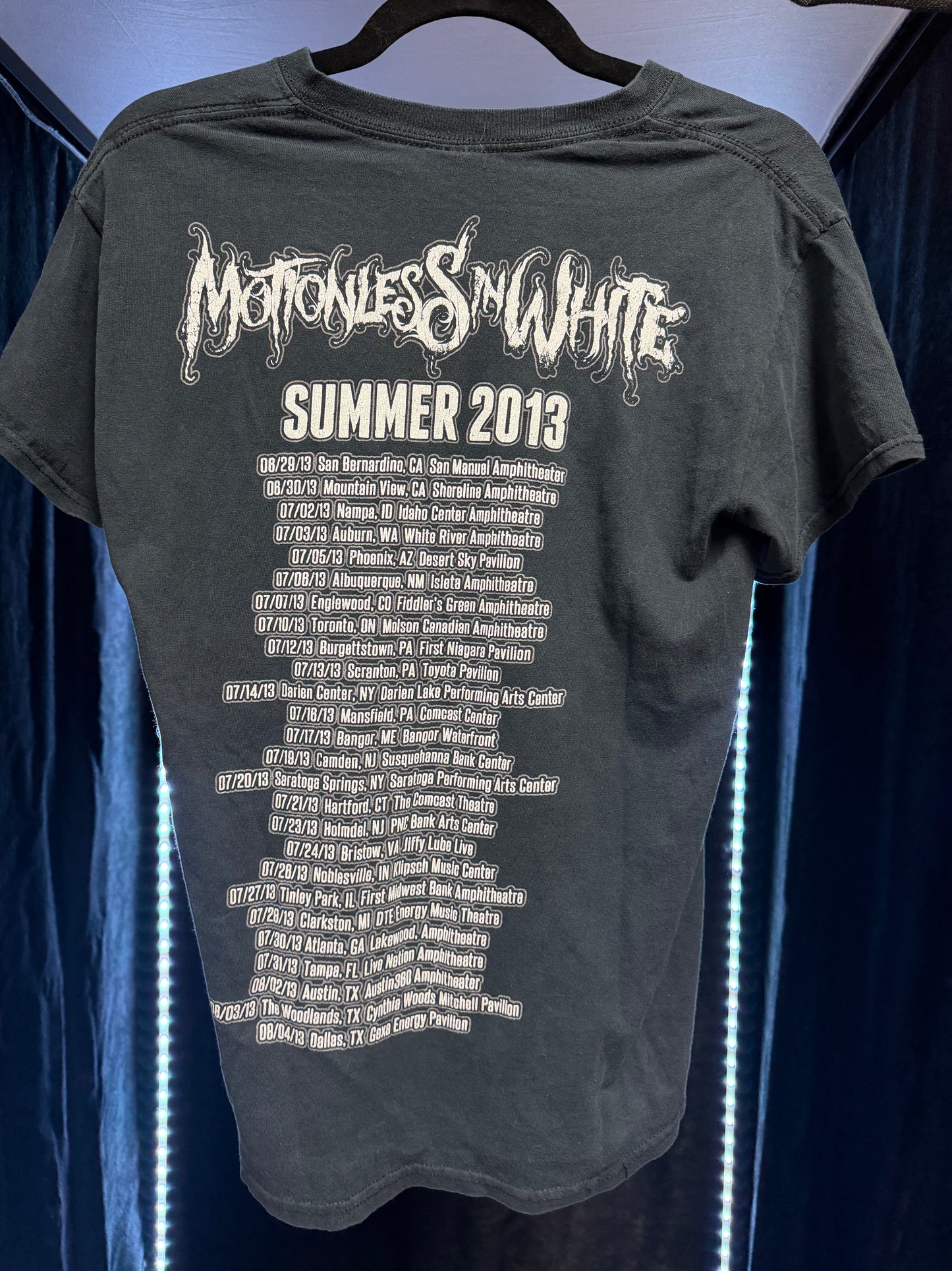 Motionless In White Band Tee- Size Small