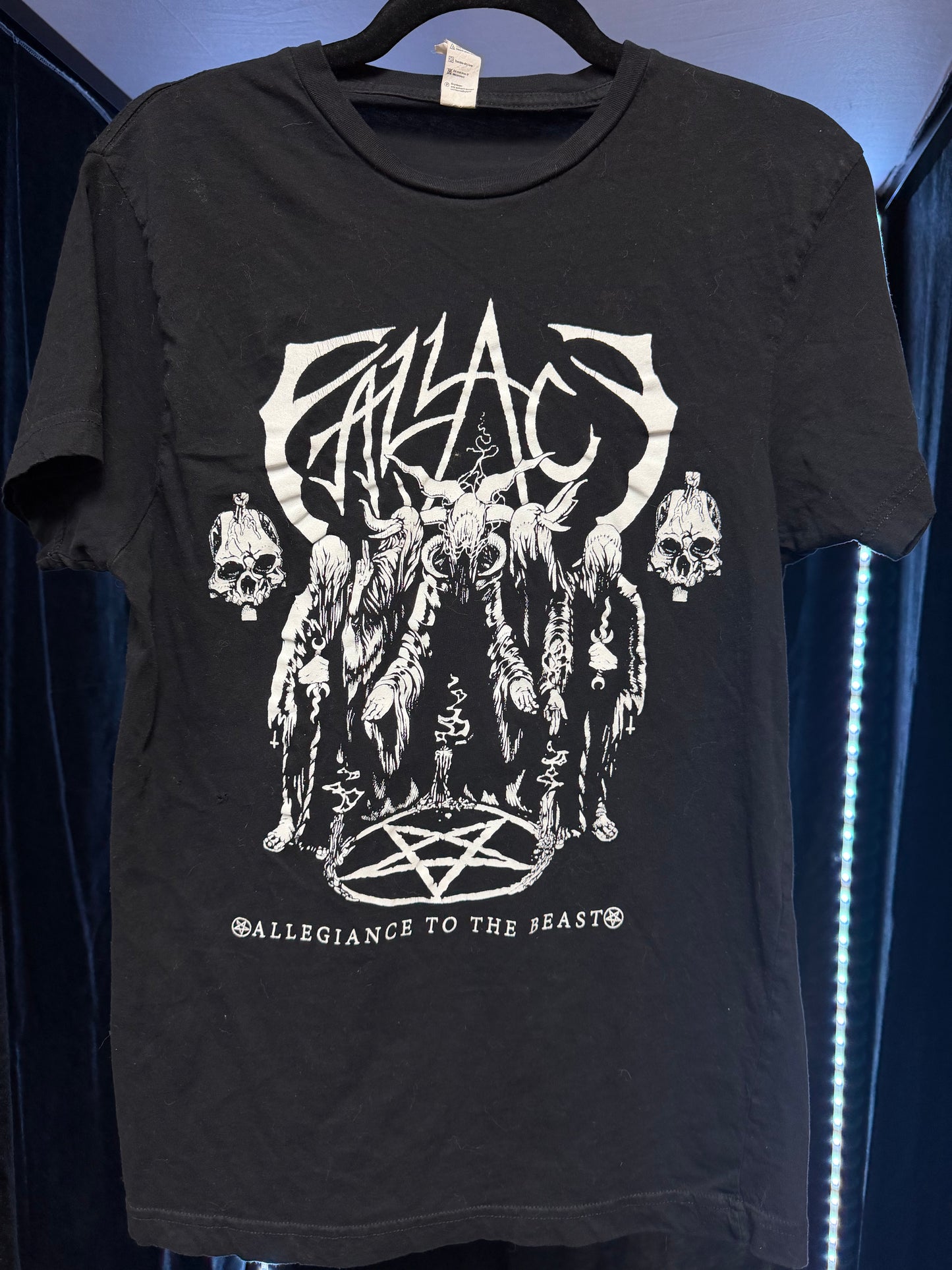 Fallacy Metal Tee- Size M