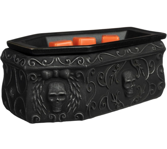 Skull Coffin Wax Melt Warmer