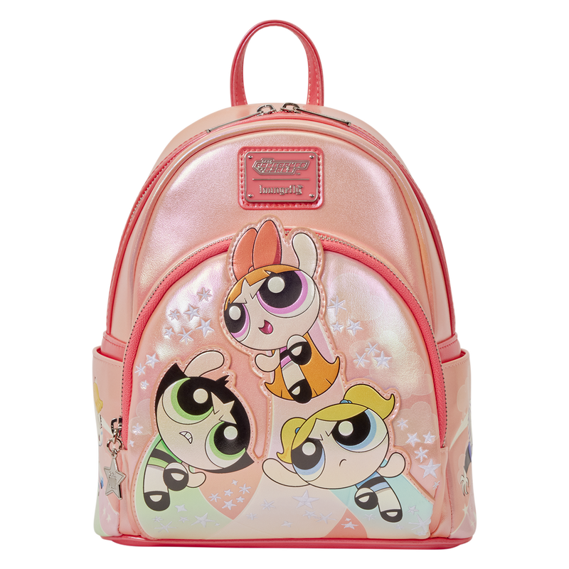 Loungefly- The Powerpuff Girls Exclusive Pearlescent Mini Backpack