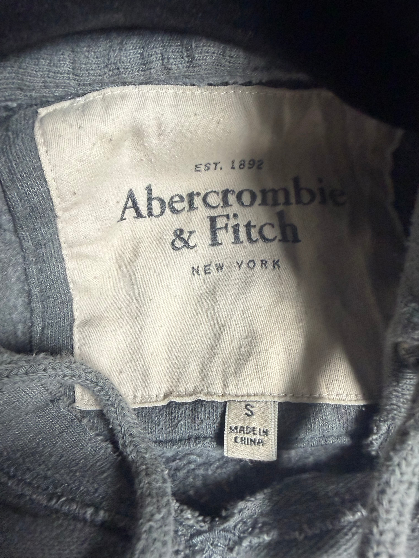 Y2K Abercrombie & Fitch "1892" Hoodie- Size S